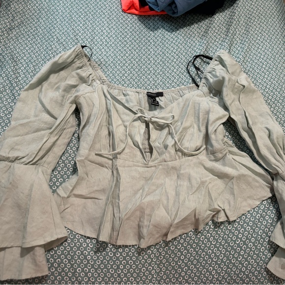 Green Forever 21 blouse - Picture 1 of 1